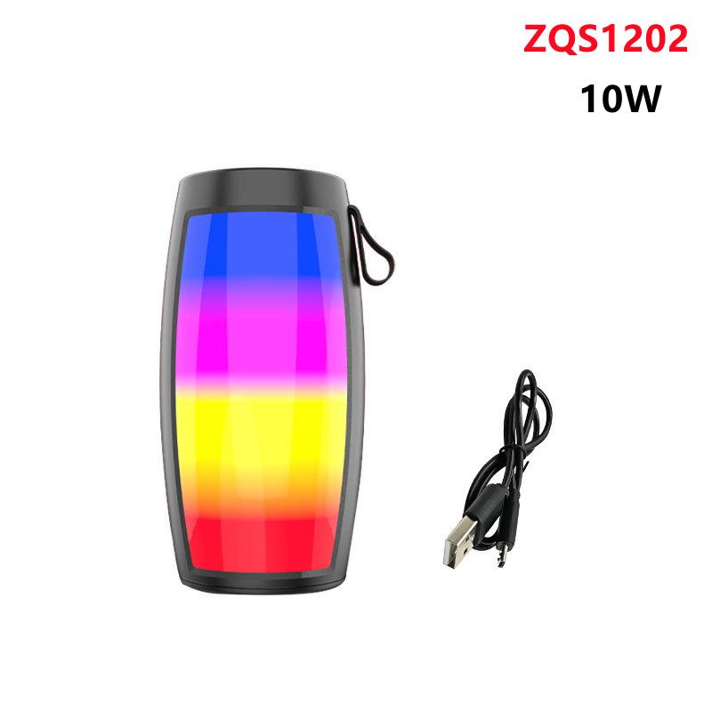 Cột âm thanh di động không dây 30W Loa siêu trầm âm thanh nổi công suất cao Loa tiệc âm trầm có micrô Loa karaoke gia đình Màu sắc: ZQS1202 10W