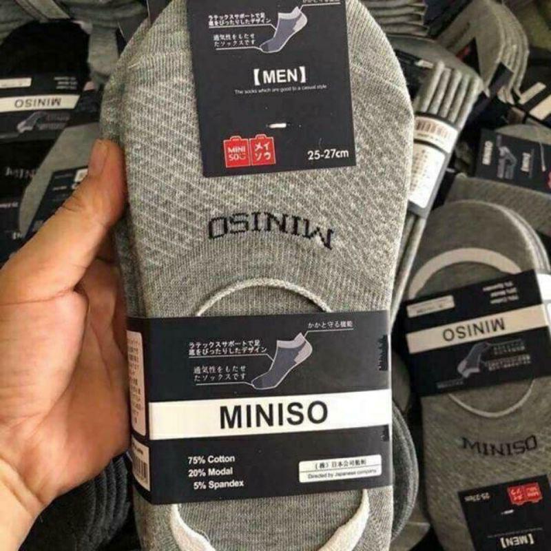 tất lười và tất hài miniso Nhật