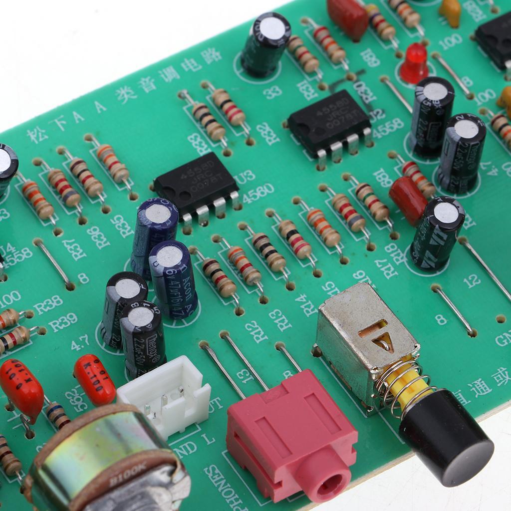 2x DX338A OP-AMP HIFI Amplifier Volume  EQ Control Board Preamplifier