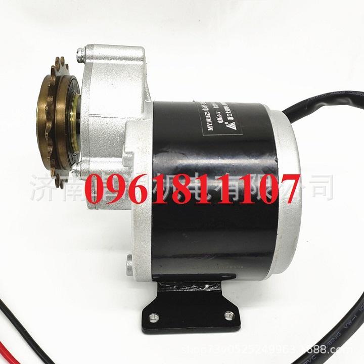 Motor giảm tốc đầu liếp dành cho sên xe đạp