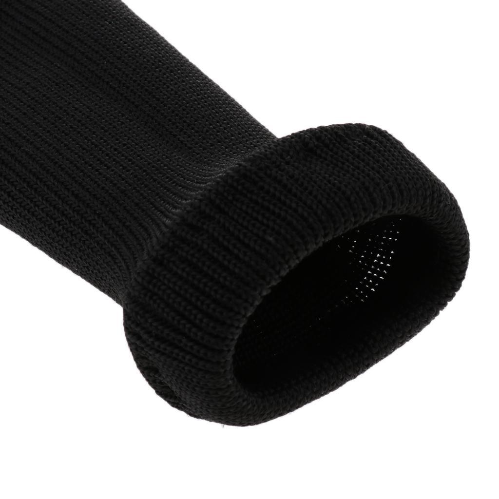 3pcs Long Neck Golf Club Head Cover Wood Headcover for Women Black