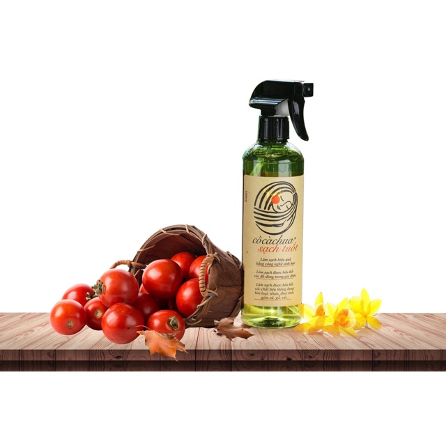 Nước tẩy rửa, khử mùi sinh học - Cô cà chua sạch tuốt - 500ml