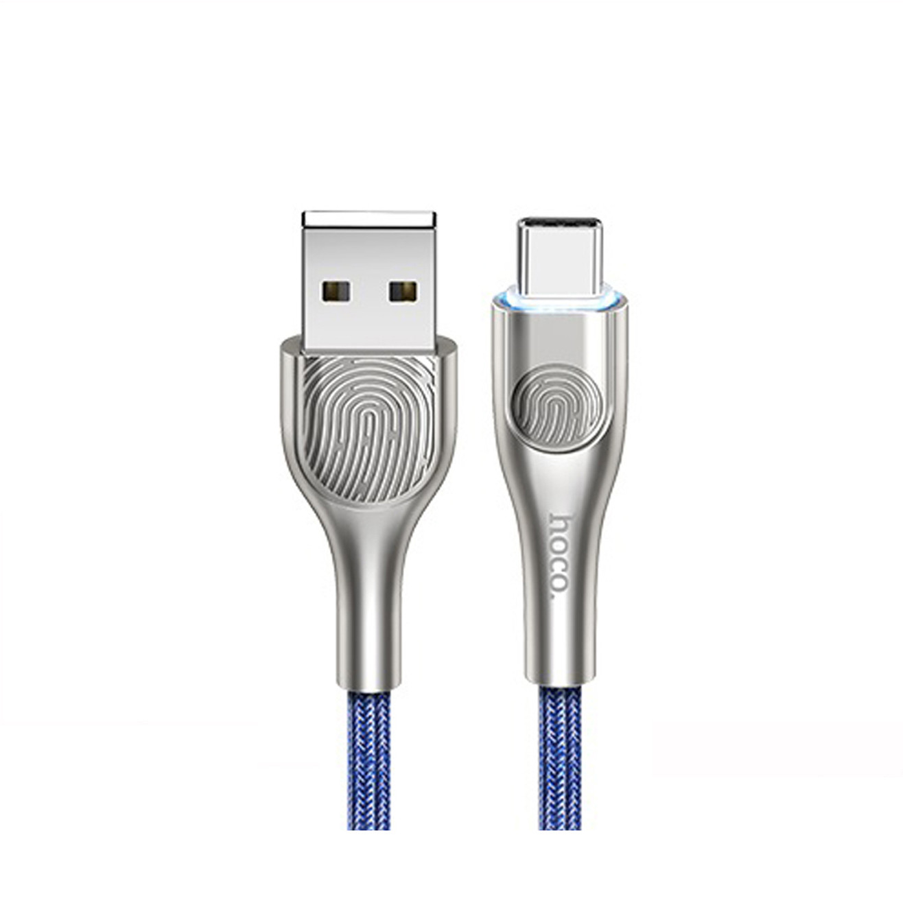 Cáp sạc nhanh và truyền dữ liệu Hoco U59 Type C hỗ trợ sạc nhanh cảm ứng dây sạc IQ - Hàng chính hãng