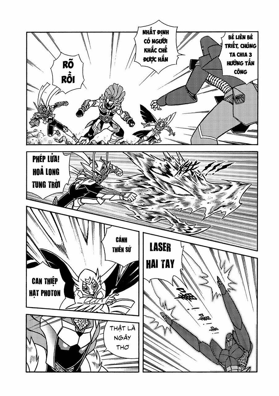 Hiệp Sĩ Giấy A chapter 14.2 10