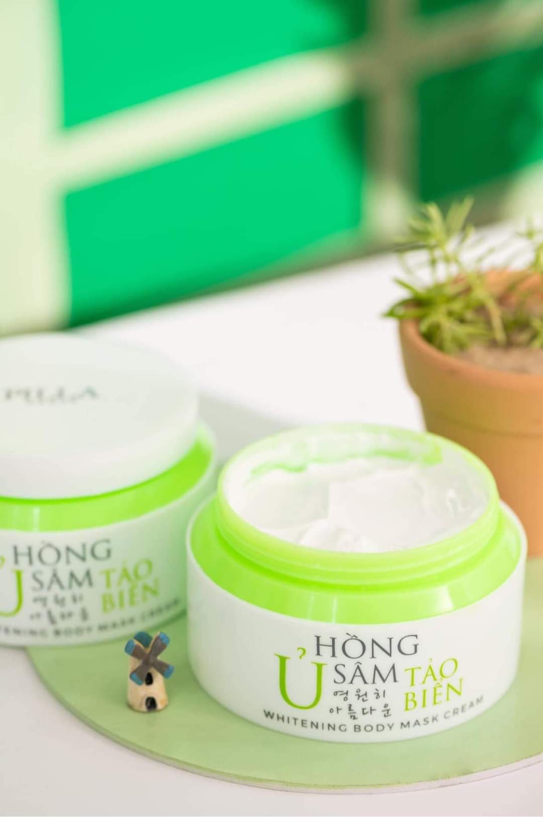 Ủ Hồng Sâm Tảo Biển (Whitening Body Mask Cream)