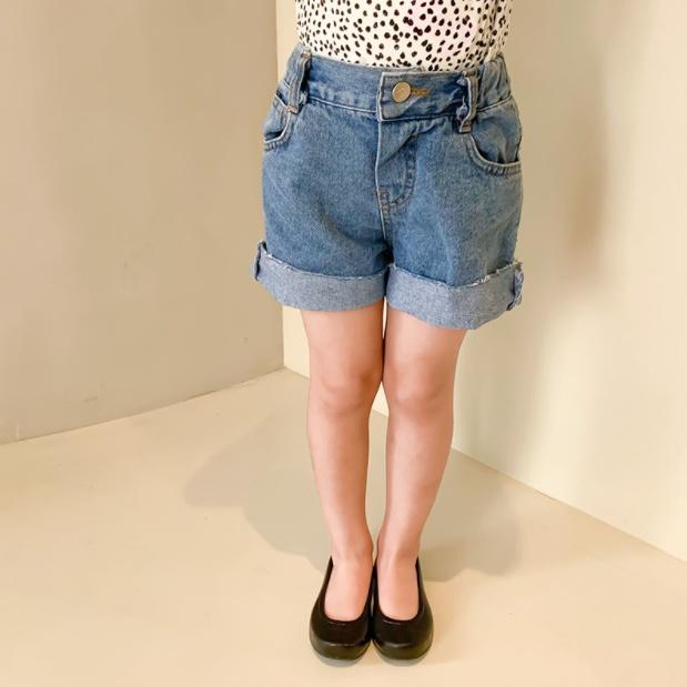 Quần short jean cá tính cho bé Q634