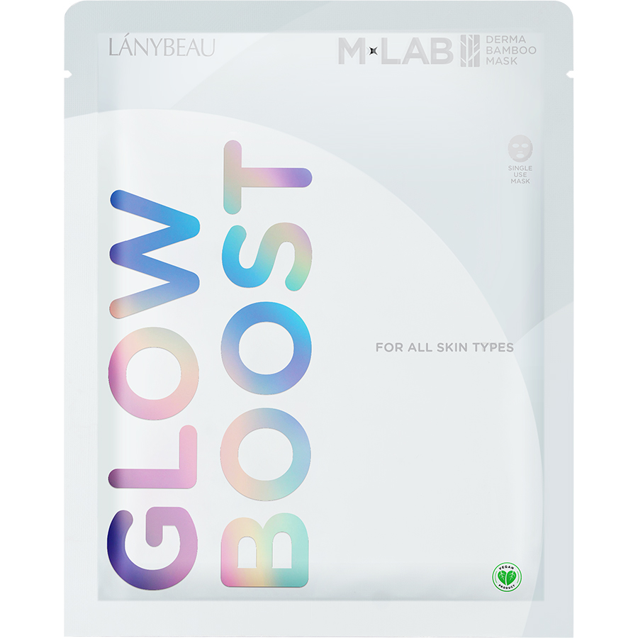 Combo 2 Hộp Mặt Nạ Sợi Tre Dưỡng Trắng Sáng &amp; Cấp Ẩm Sâu M-LAB GLOW BOOST &amp; WATER RESTORE (30ml/ Miếng)