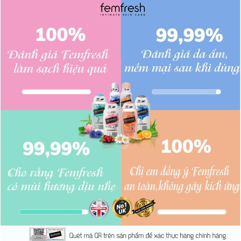 Dung Dịch Vệ Sinh Phụ Nữ Cao Cấp Femfresh Wash 250ml