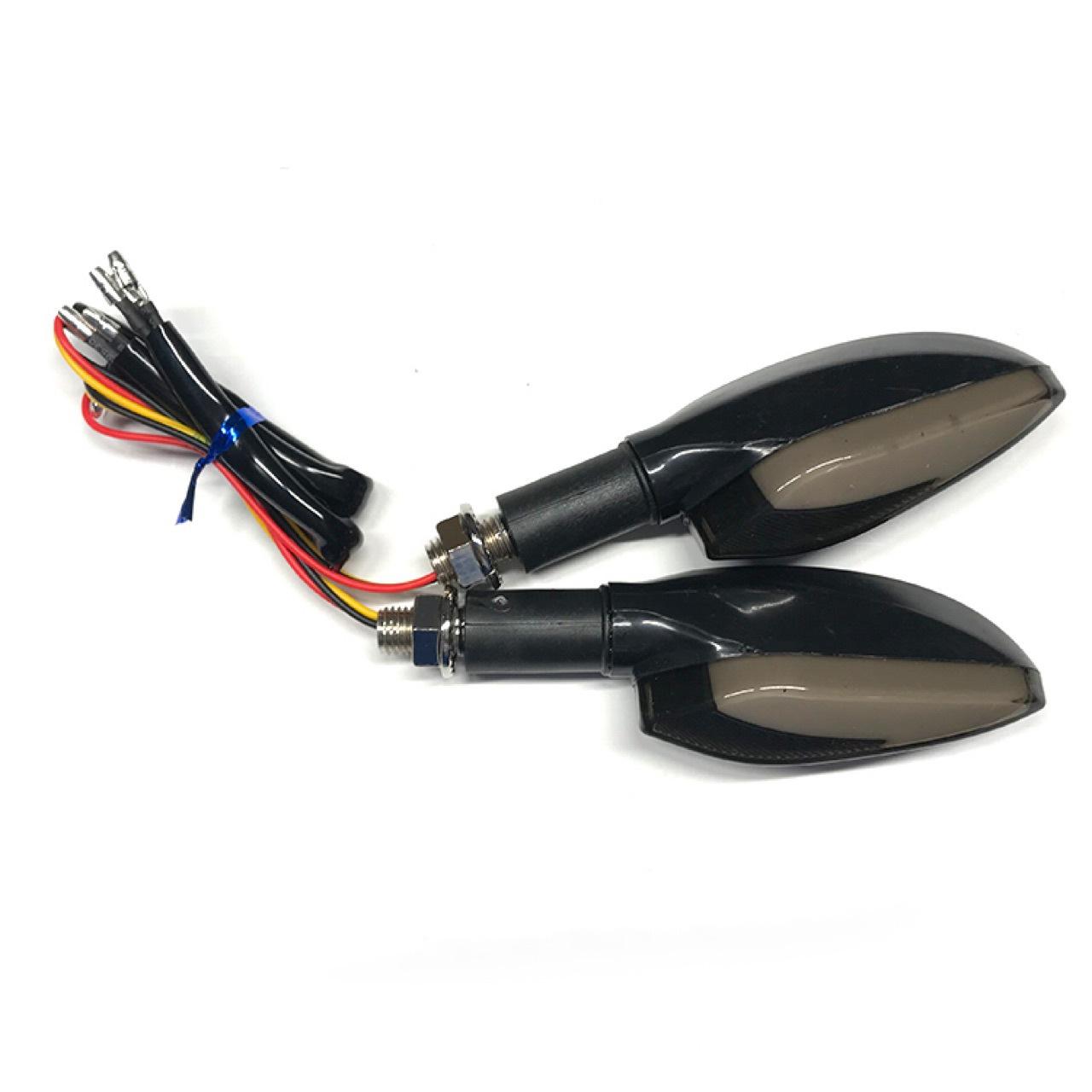 Đặc biệt đèn led xe máy xi nhan đèn trang trí chạy đường phố đèn chân trời xe thể thao phụ kiện xe điện sửa đổi đèn đa năng