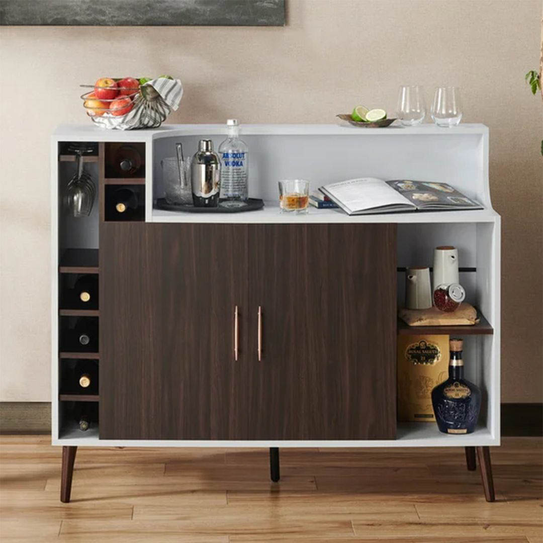 Tủ phòng ăn gỗ hiện đại SMLIFE Decatur  | Gỗ MDF dày 17mm chống ẩm | D120xR40xC100cm