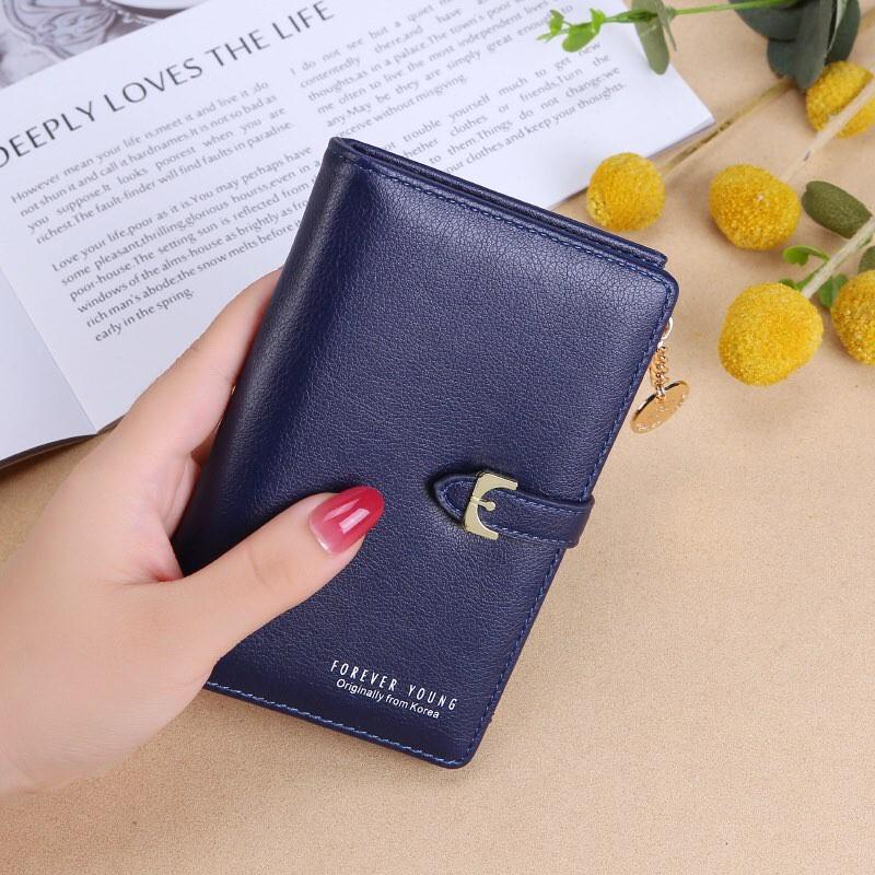 Ví cầm tay nữ cao cấp nhiều ngăn đựng tiền đẹp thời trang Hàn Quốc sang trọng LUKADO VDCT08