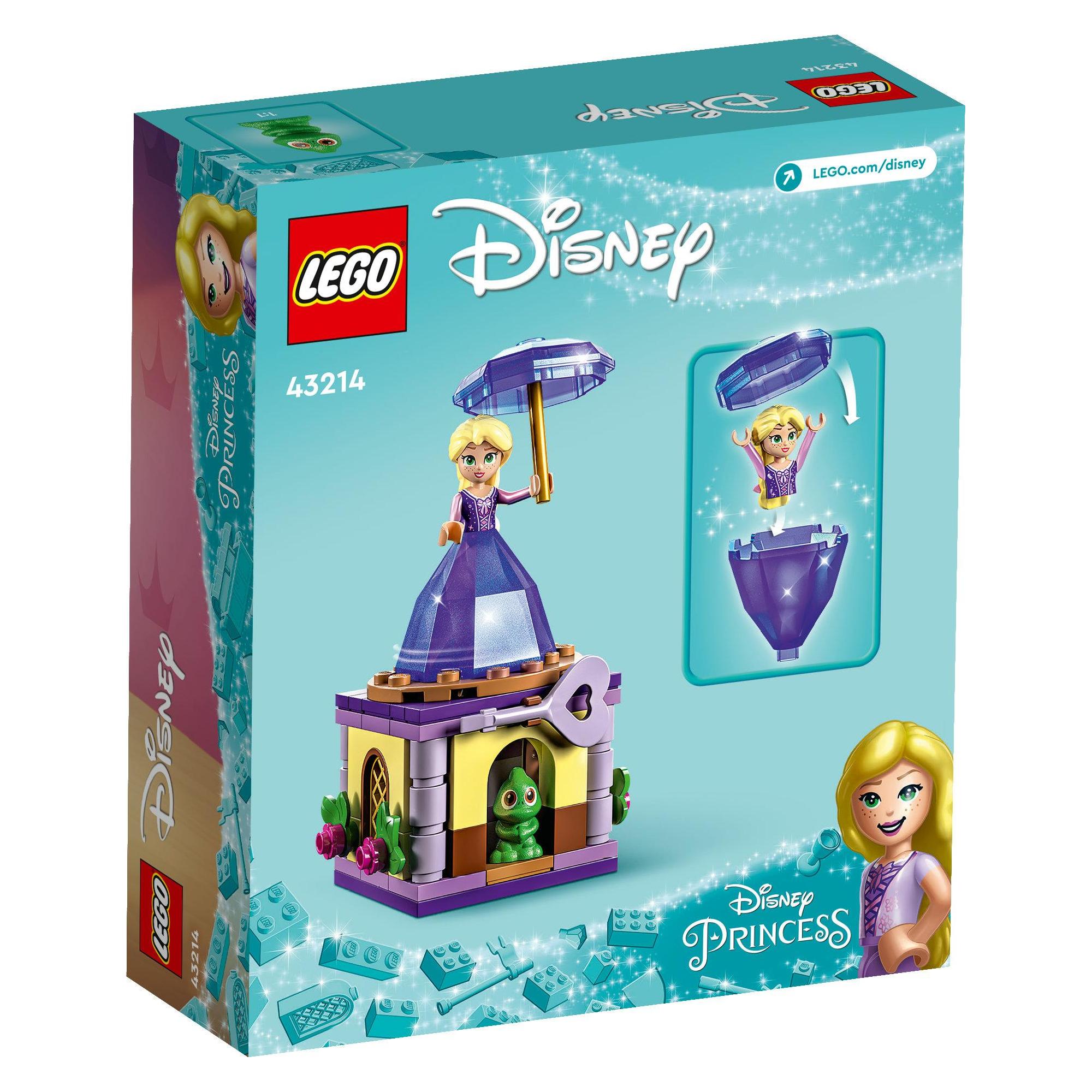 LEGO Disney Princess 43214 Hộp Xoay Công Chúa Rapunzel