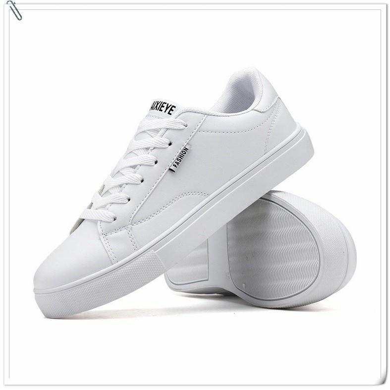 Giày Thể Thao Sneaker Da Nam G14 DA ( TRẮNG ) Mẫu mới Hot Trend phong cách Korea