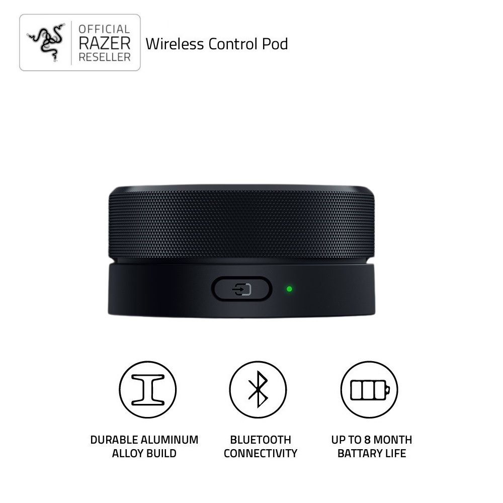 Thiết bị điều khiển không dây cho thiết bị ngoại vi và loa Razer Wireless Control Pod - Hàng chính hãng