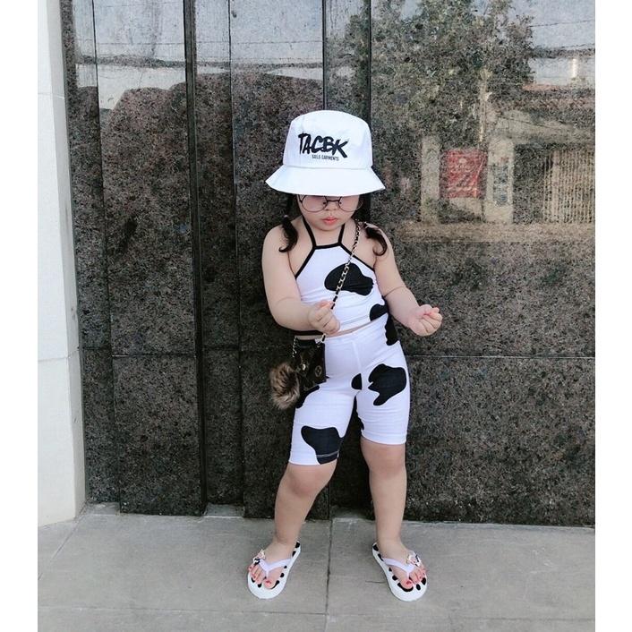 Quần leging lửng bò cho bé