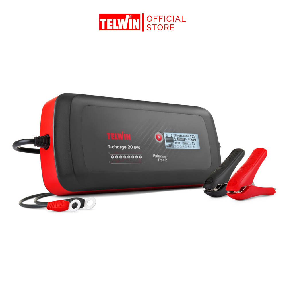  Máy Sạc Ắc Quy Đa Năng Telwin T-CHARGE 20 EVO