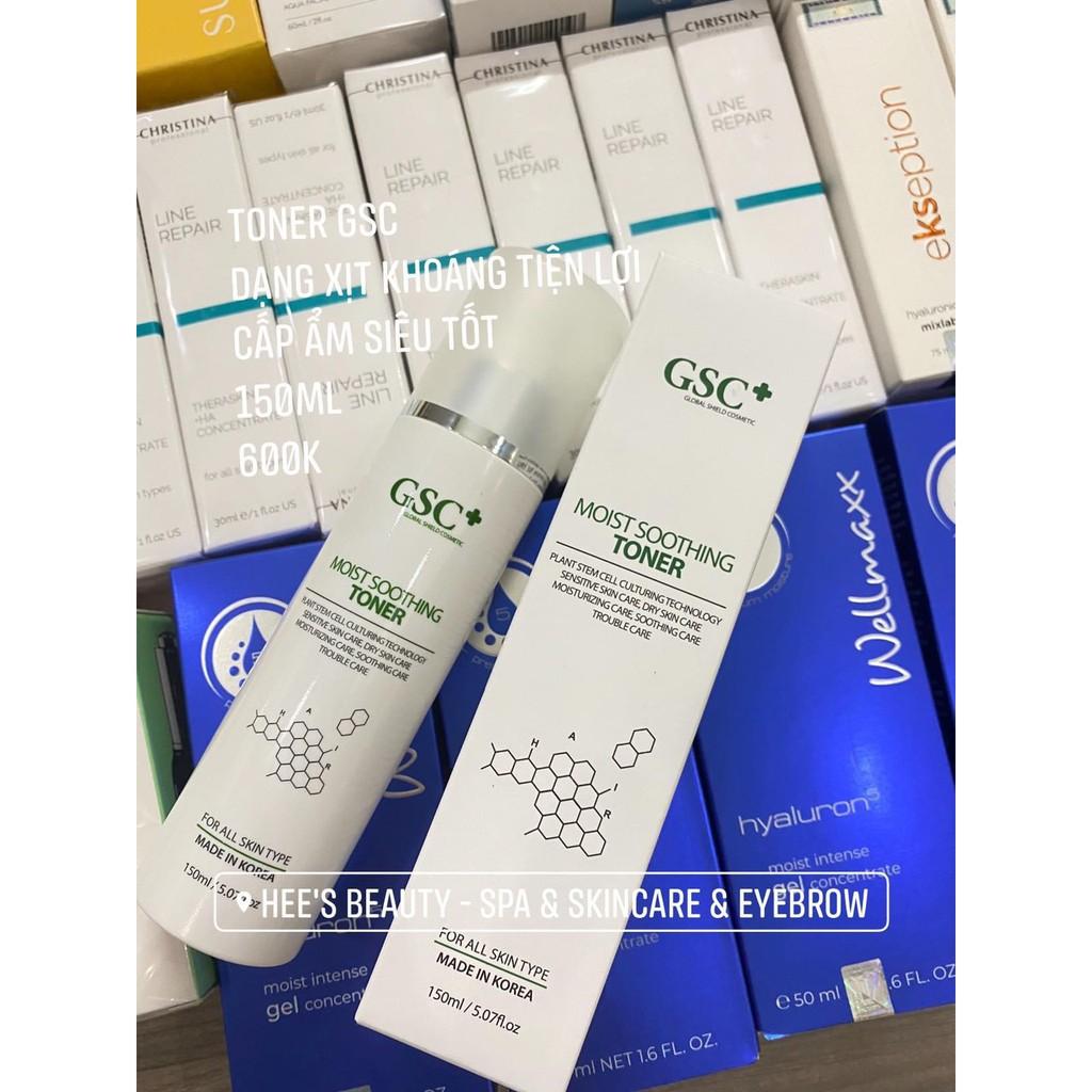 TONER DẠNG XỊT DƯỠNG DA GSC MOIST SOOTHING TONER 150ML