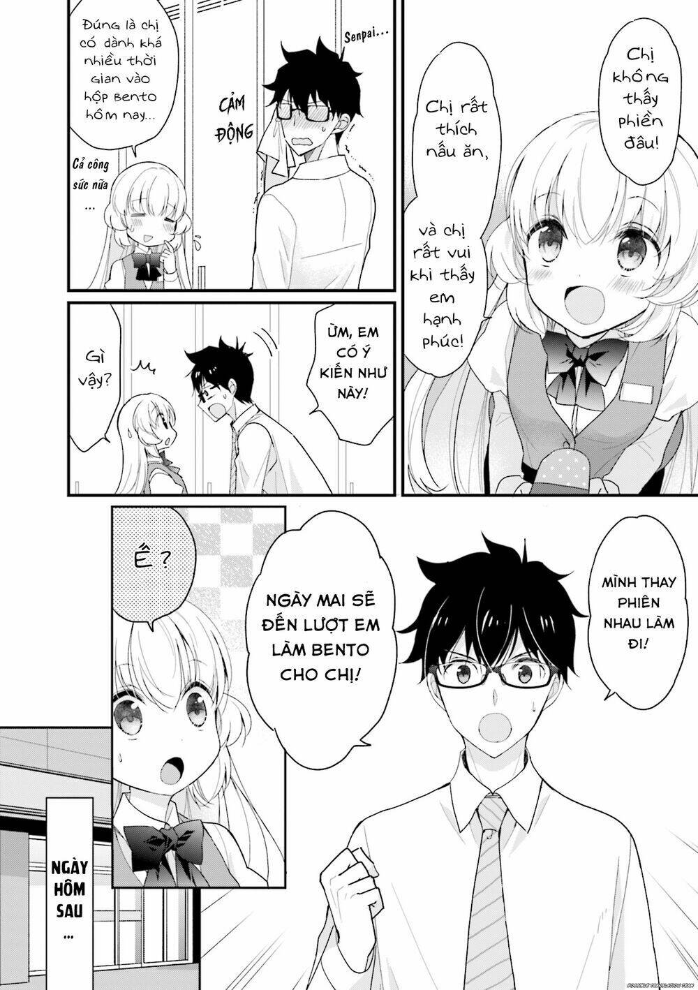 senpai kiêm bạn gái nhỏ nhắn của tôi rất dễ thương chapter 1 18