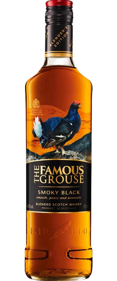 Hình ảnh Rượu The Famous Grouse Smoky Black Scotch Blended Whisky 40% 1x0.7L
