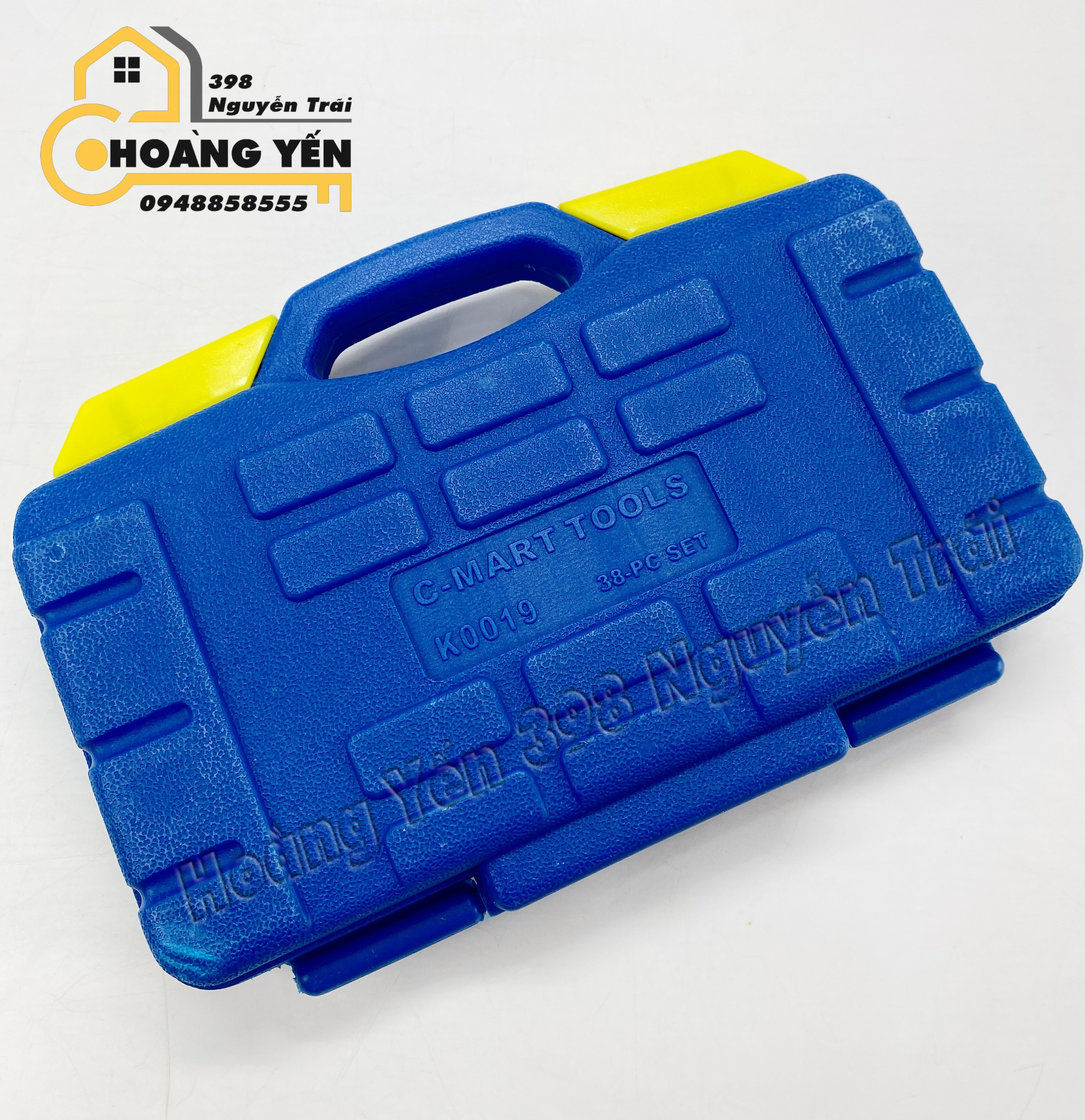 Bộ dụng cụ đa năng đầu tovit đầu tuýp 38 chi tiết chính hãng C-MART