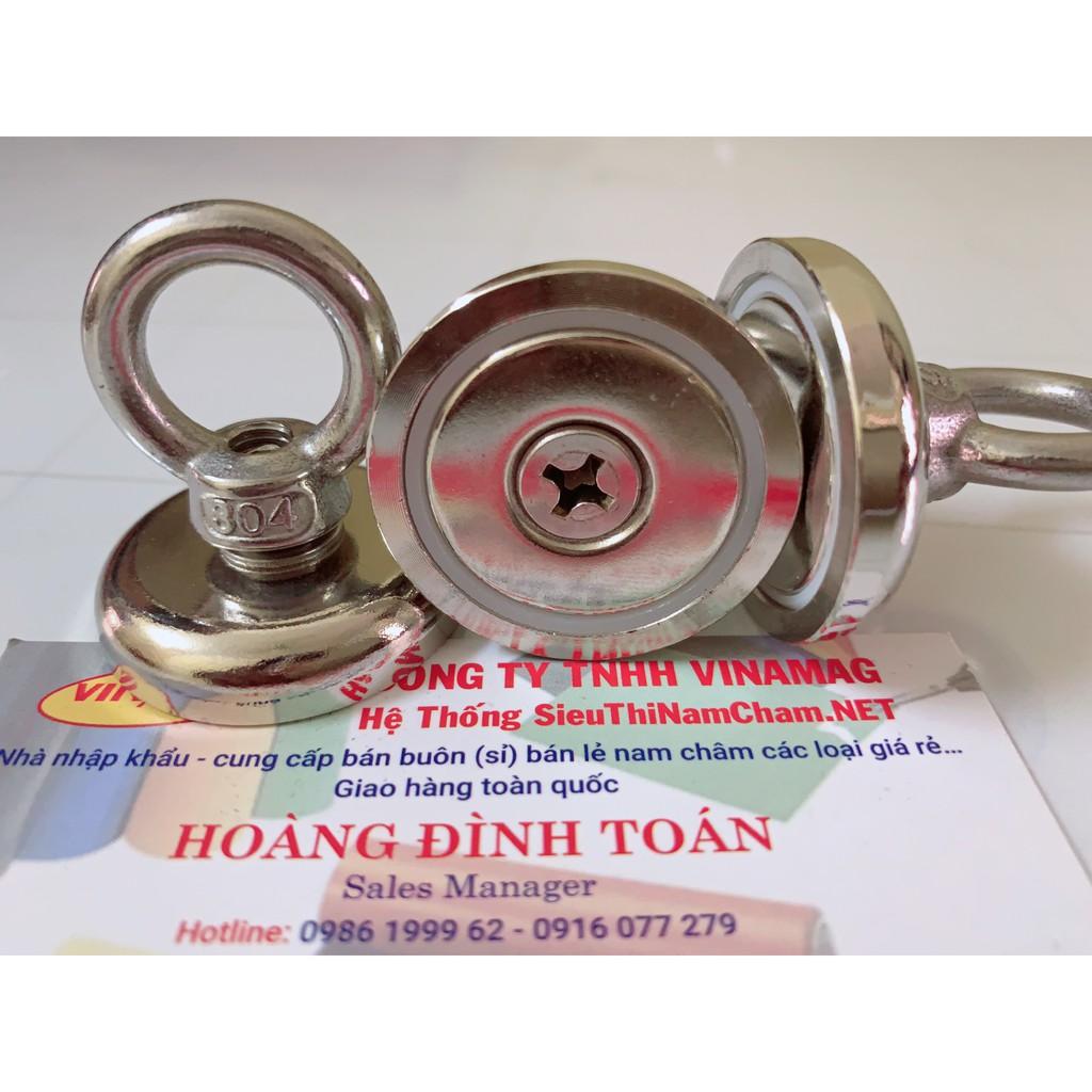 Nam châm cứu hộ d42mm HÚT 30KG LOẠI NAM CHÂM SIÊU MẠNH