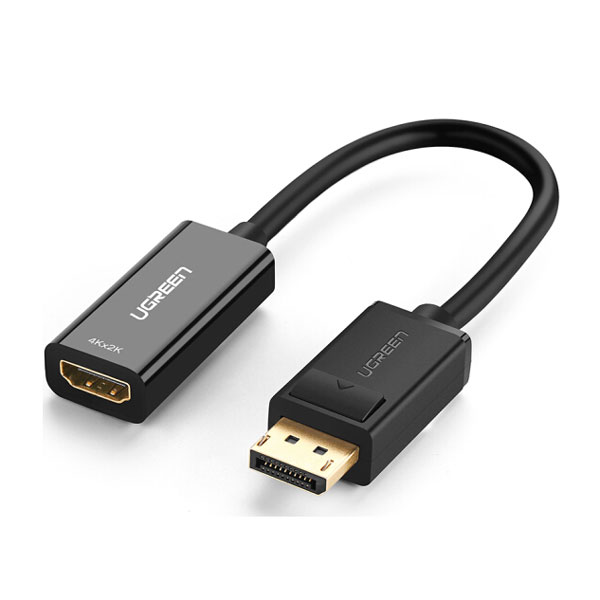 Cáp Displayport sang HDMI Ugreen dài 25cm 40363- Hàng chính hãng