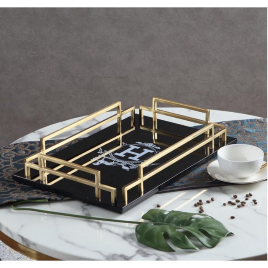 KHAY TRANG TRÍ BÀN ĂN NHÀ CỬA HERITAGE TRAY - AsiaMart