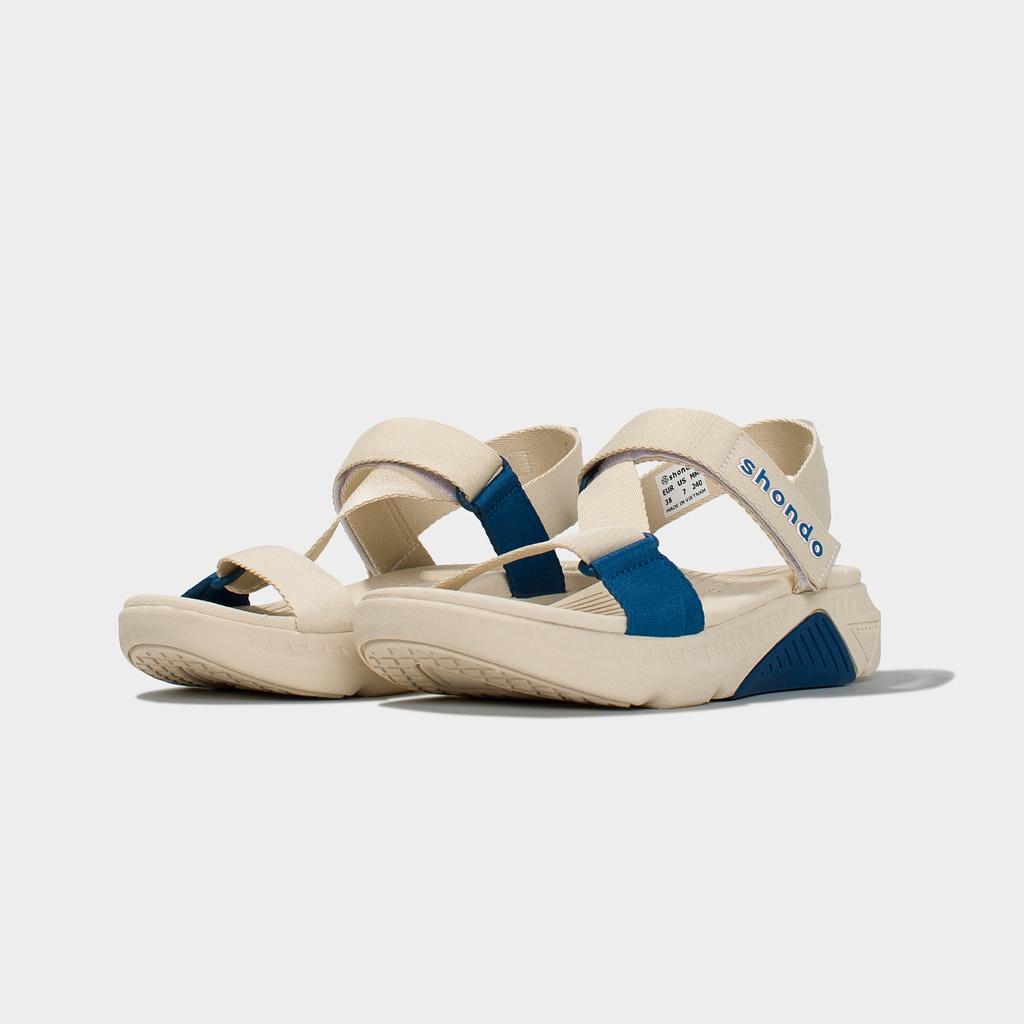 Giày SHONDO Sandals F7 racing be phối xanh dương F7R2530