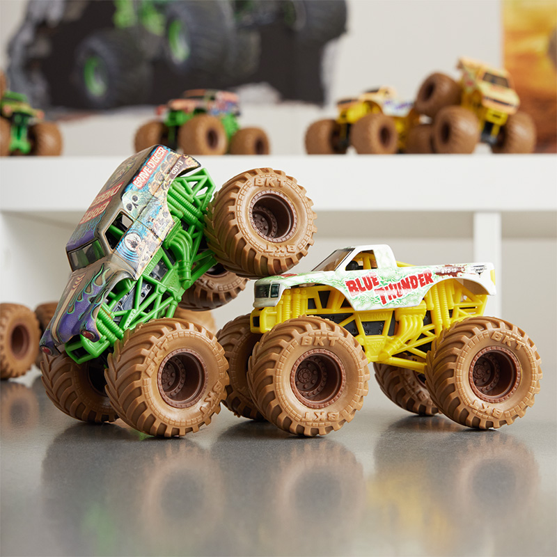 Đồ Chơi MONSTER JAM Ô Tô Chiến Xe Muder Bí Ẩn 6065345