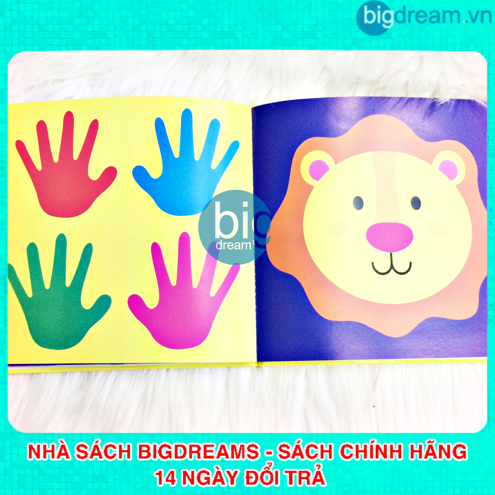 Sách Bìa cứng Kích thích thị giác cho trẻ sơ sinh Black and White - Giáo dục sớm cho bé 0-3 tuổi