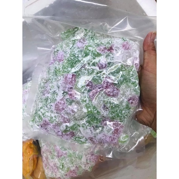 Thạch sắn dây nấu chè, topping trà sữa 1kg .Thạch giòn,dai dai ngon / Dạng viên - dạng sợi bánh canh