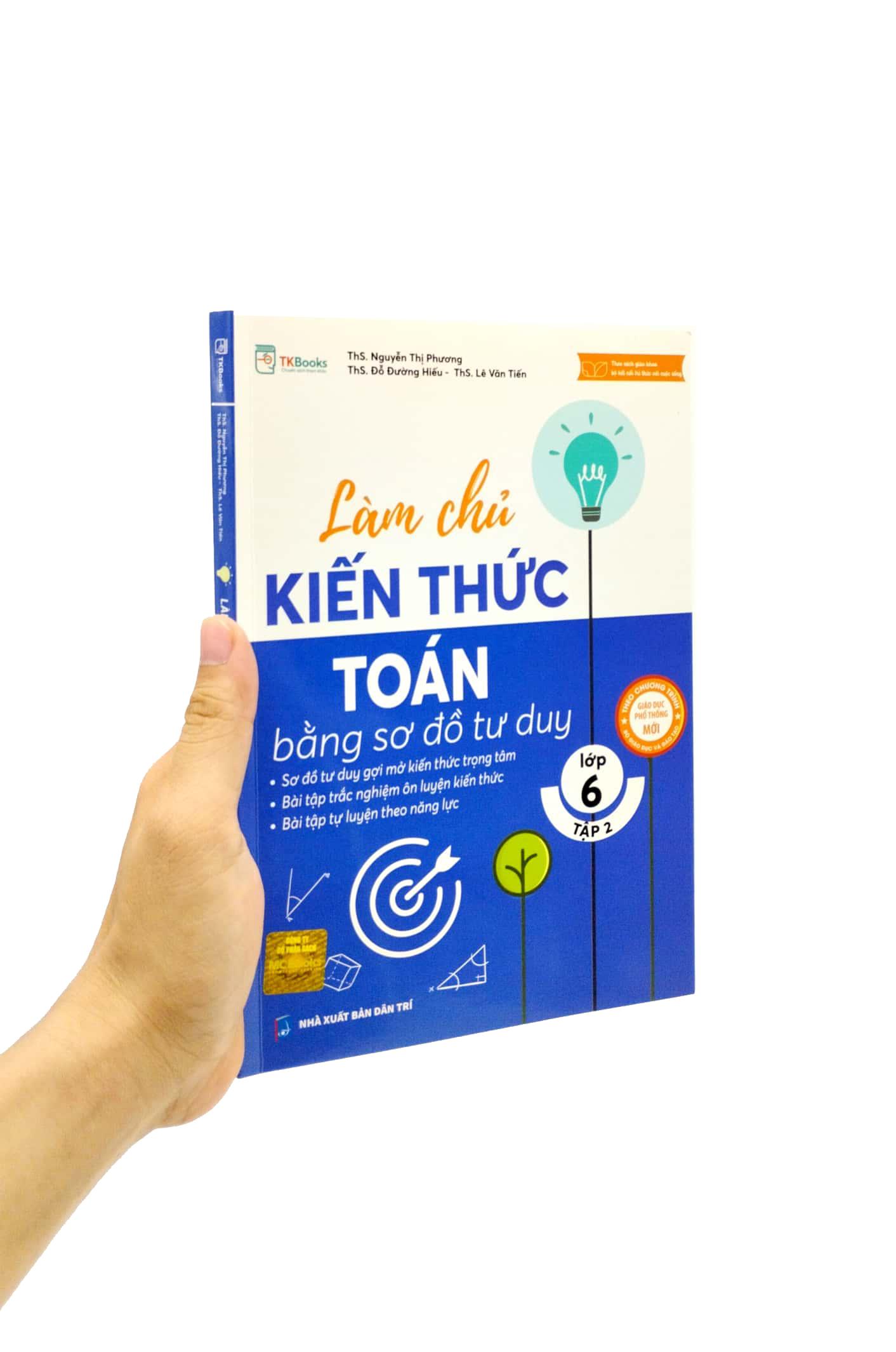 Làm Chủ Kiến Thức Toán Bằng Sơ Đồ Tư Duy Lớp 6 - Tập 2