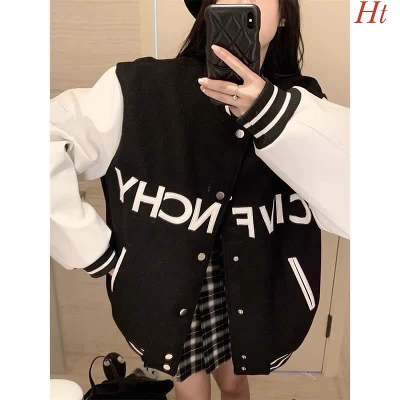 Áo bomber phối tay CIV H2A788