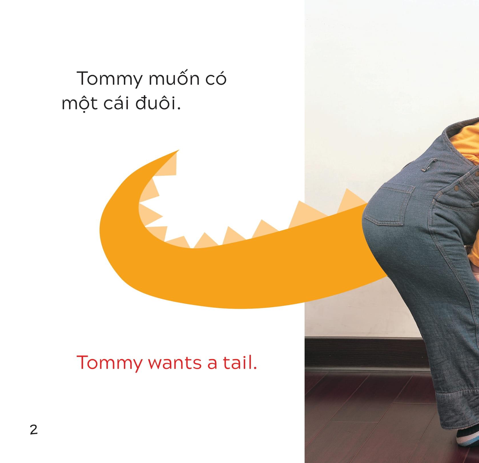 Song Ngữ Việt Anh - Khám Phá Thế Giới - Tommy Muốn Có Một Cái Đuôi - Tommy Wants A Tail