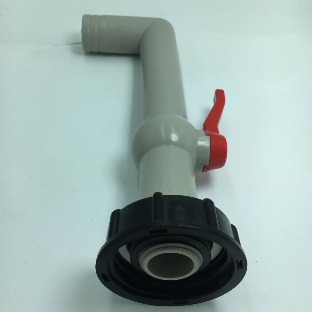 Set of 2, IBC 1L Tank IBC Tote Tap Adapter S60x6 Thread Part Outlet Fitting