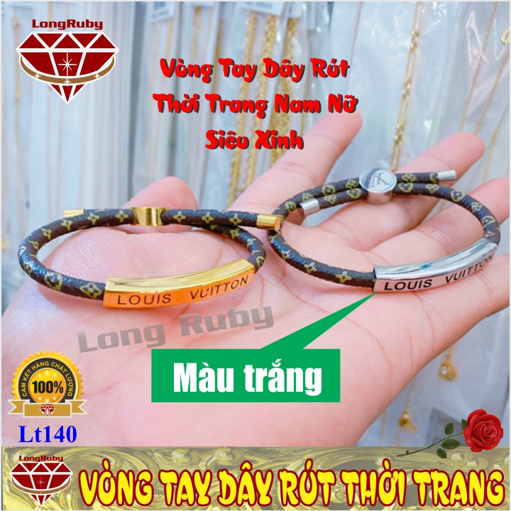 Lắc Tay, Vòng Tay Dây Rút Thời Trang Nam Nữ Siêu Sang - LT140A