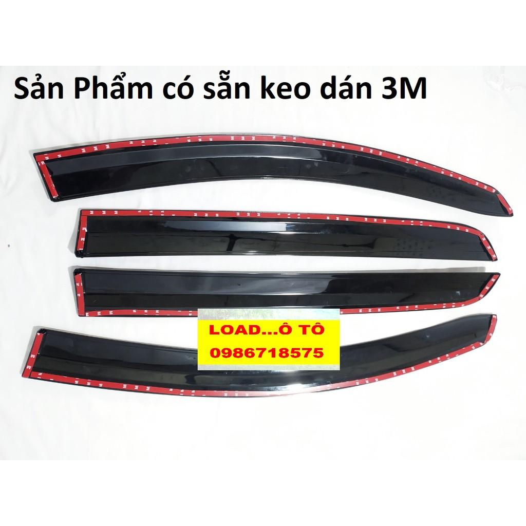 Vè Che Mưa Xe Vinfast Fadil Loại 1 Mẫu Chỉ Inox Sáng Bóng Cao Cấp, Sẵn Keo Dán 3M