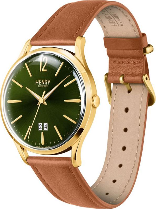 Đồng Hồ Nam Dây Thép Không Gỉ Henry London HL41-JS-0188 Chiswick (41mm) + Dịch Vụ Khắc Tên