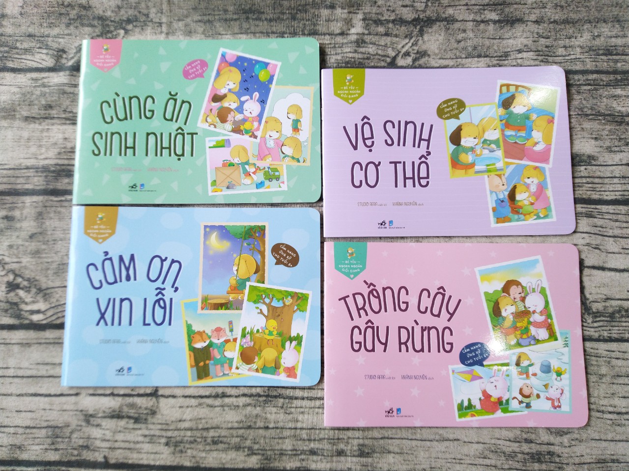 Combo Bé Yêu Ngoan Ngoãn Giỏi Giang
