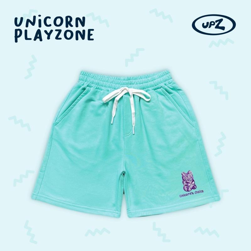 UPZ Quần Shorts Thêu Gummie