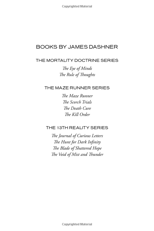 Sách The Mortality Doctrine #2: The Rule Of Thoughts