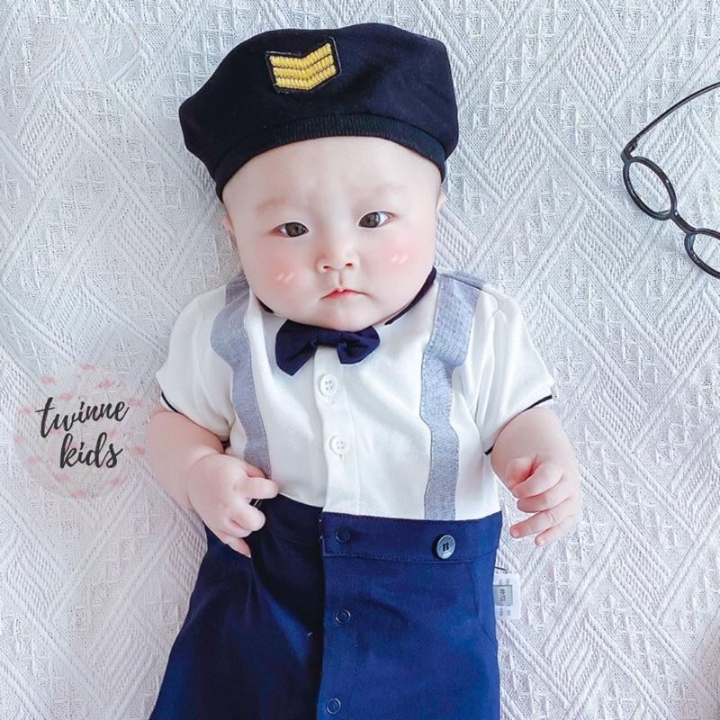 Jimmy Baby bodysuit bộ công tử bé trai dưới 2 tuổi