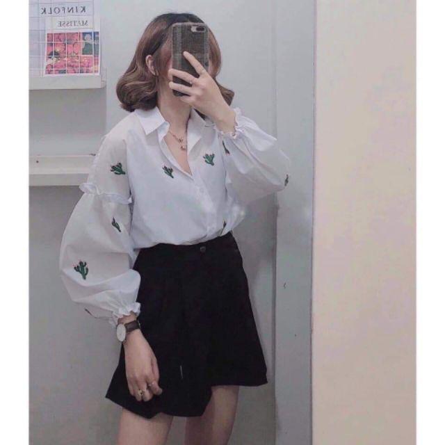 Hình thậtÁo sơmi sương rồng