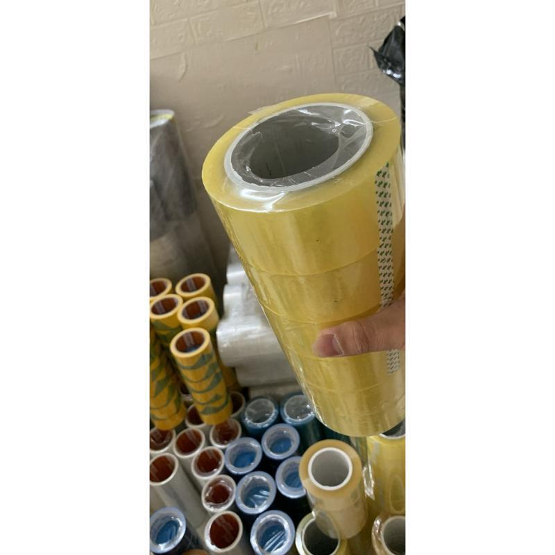 Băng keo 1kg vàng trong – dán thùng siêu dính – giao nhanh