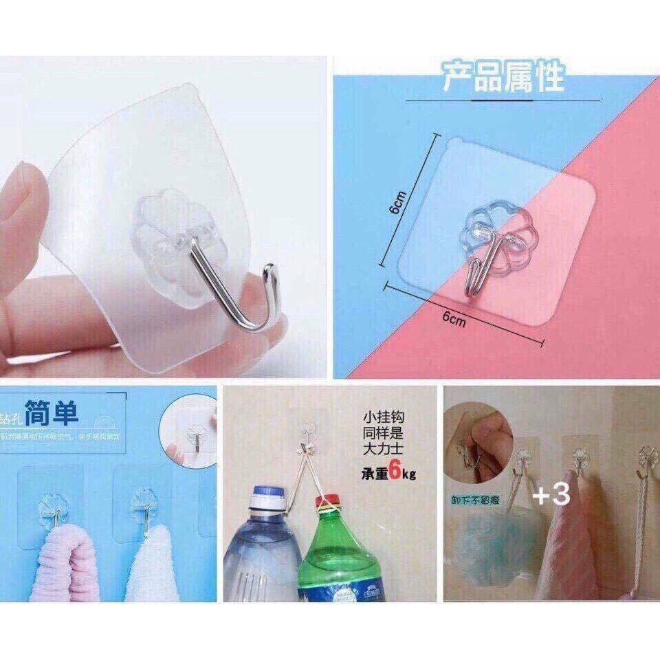 Combo 100 móc dán siêu dính siêu chịu lực