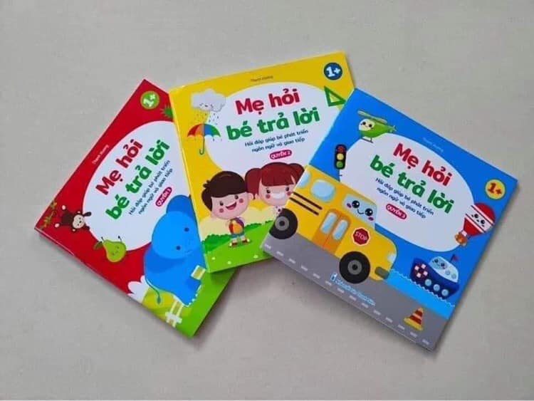 Sách Mẹ hỏi bé trả lời (set 3 cuốn)