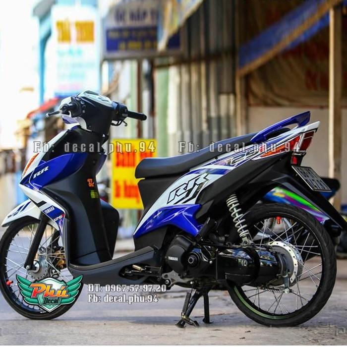 Tem rời Luvias RR trắng xanh