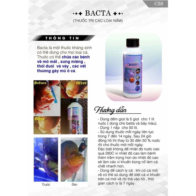 Bacta Cz8 - Trị nấm lở loét cho cá cảnh