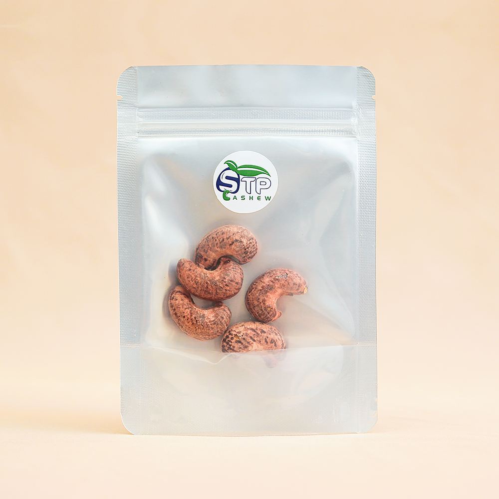 Hạt Điều Lụa Rang Muối STP Food - Hạt Điều Bình Phước Rang Củi, Thơm Ngon, Giòn, Béo, Giàu Dưỡng Chất