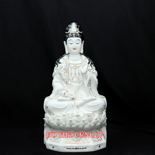 Bộ Tây Phương Tam Thánh - men sứ đức hóa